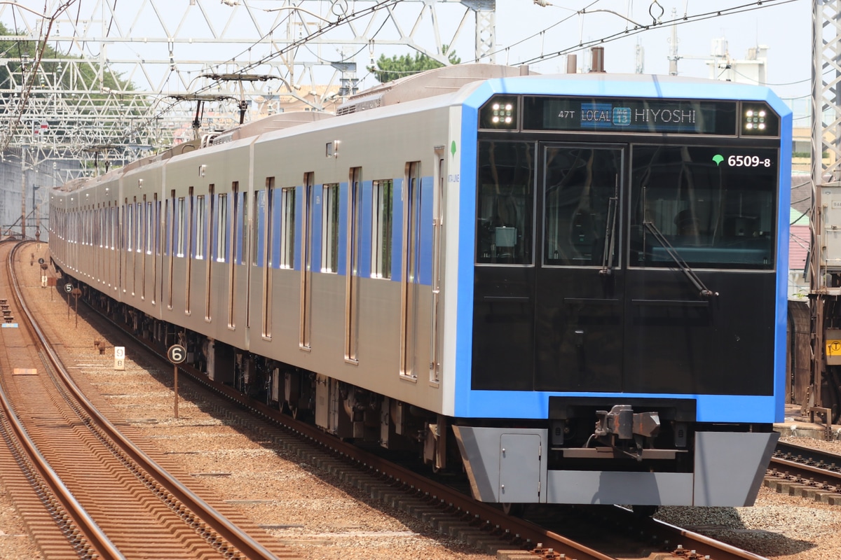 東京都交通局 志村検車場 6500形 6509F