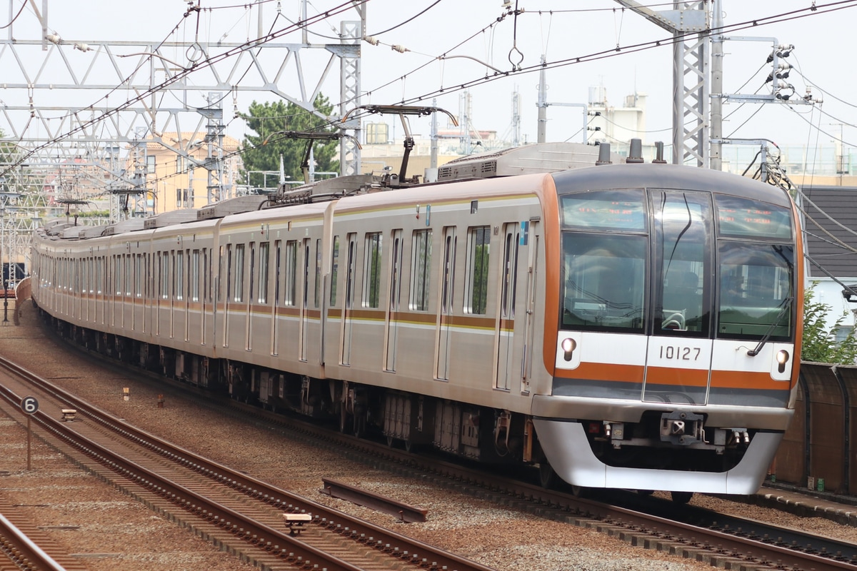 東京メトロ 和光検車区 10000系 10127F