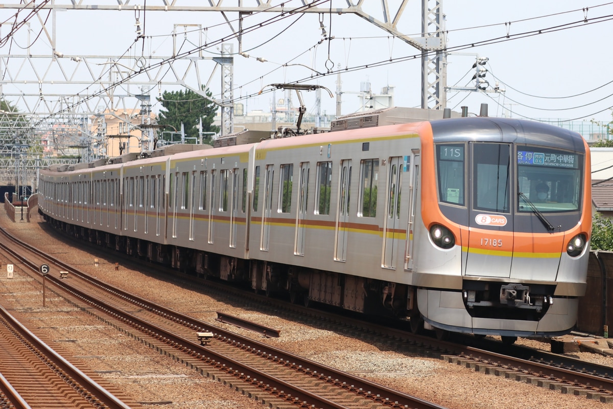 東京メトロ 和光検車区 17000系 17185F