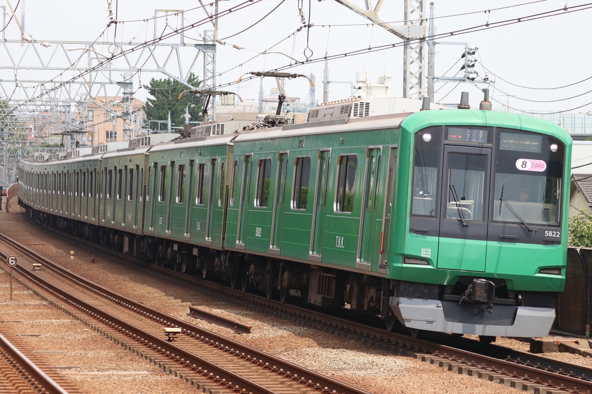 東急電鉄 元住吉検車区 5050系 5122F