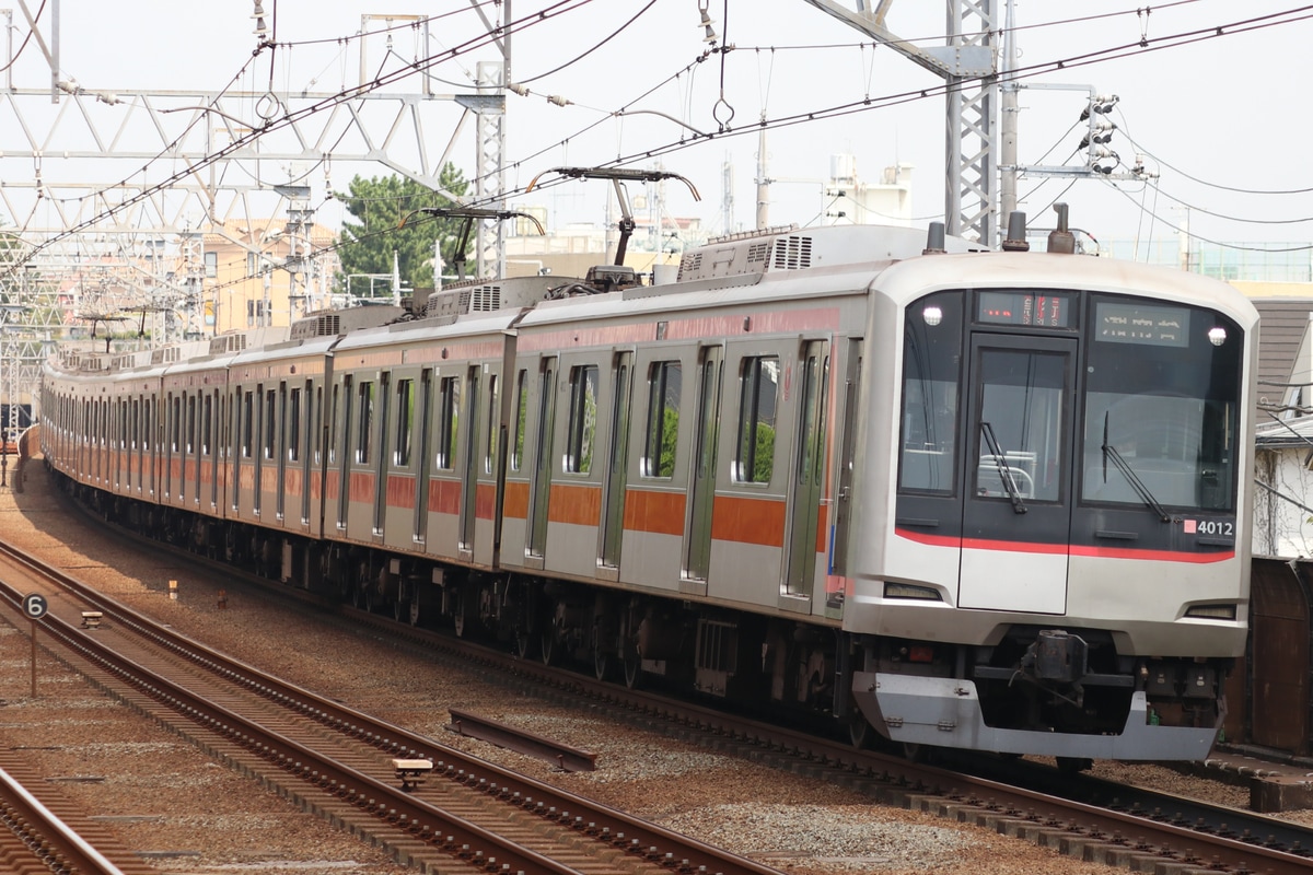 東急電鉄 元住吉検車区 5050系 4112F