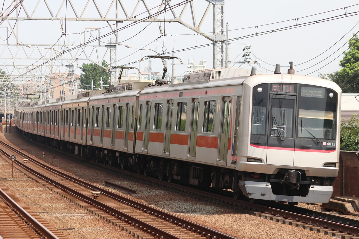 東急電鉄 元住吉検車区 5050系 4113F