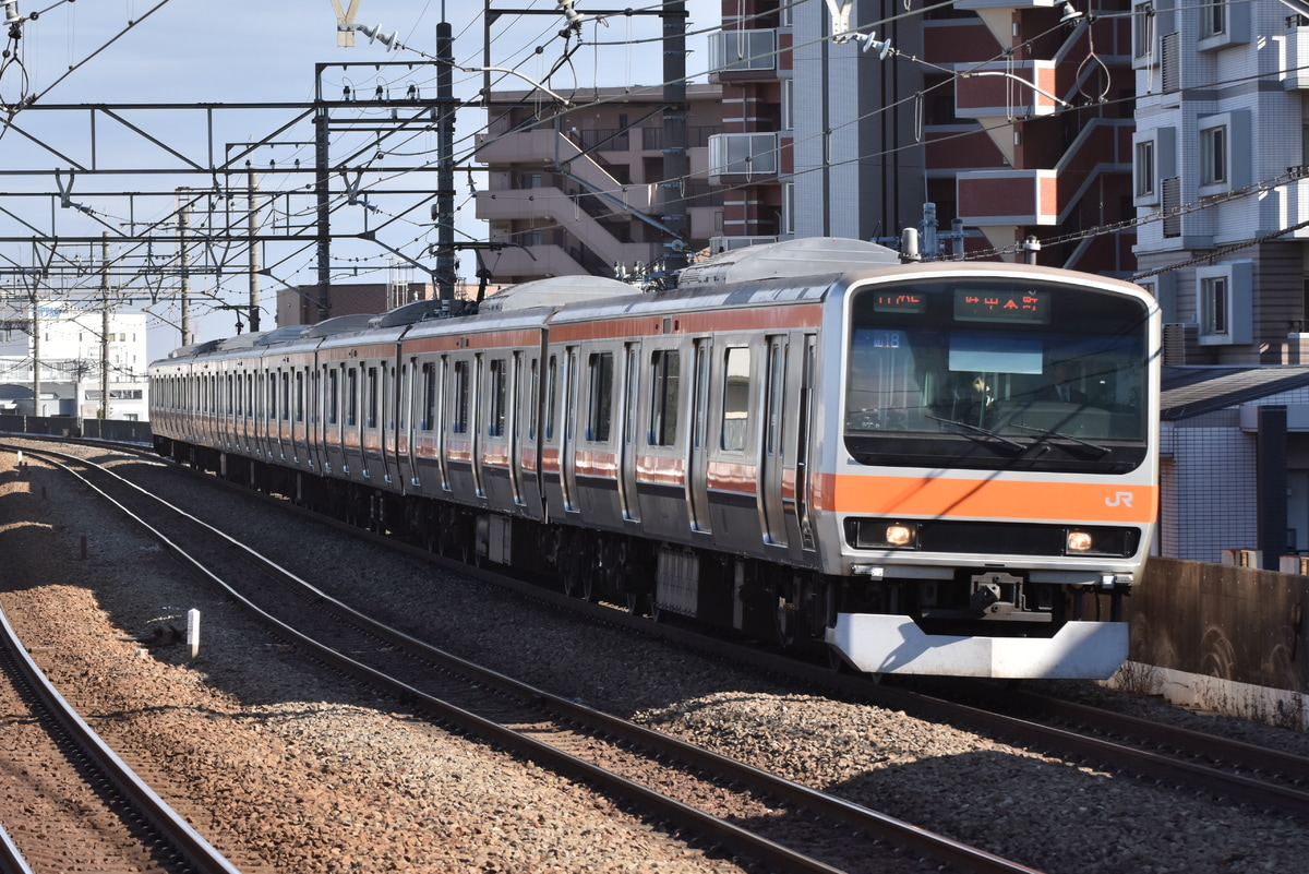 JR東日本 京葉車両センター E231系 ケヨMU18編成