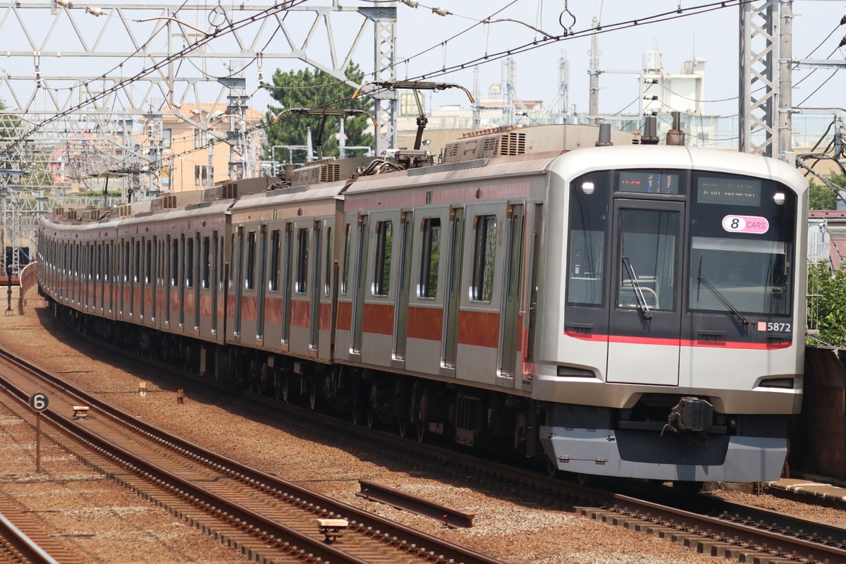 東急電鉄 元住吉検車区 5050系 5172F