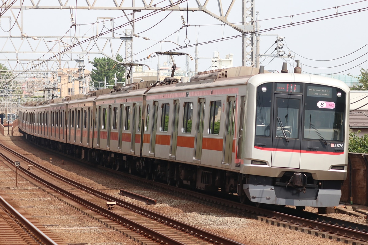 東急電鉄 元住吉検車区 5050系 5176F