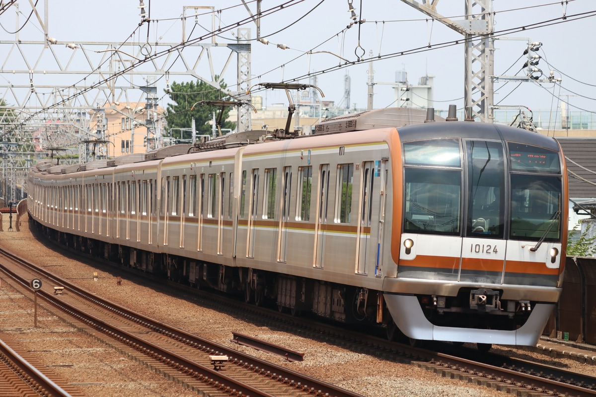 東京メトロ 和光検車区 10000系 10124F