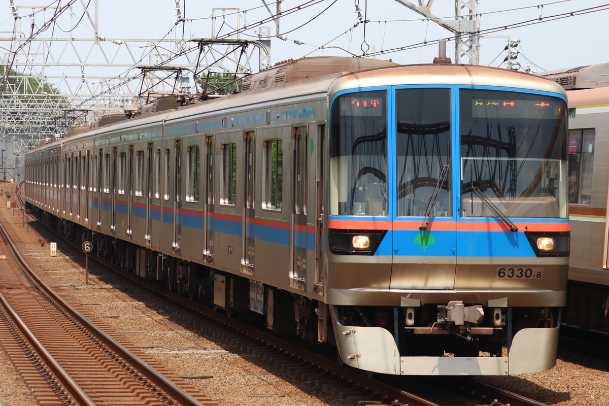 東京都交通局 志村検車場 6300形 6330F