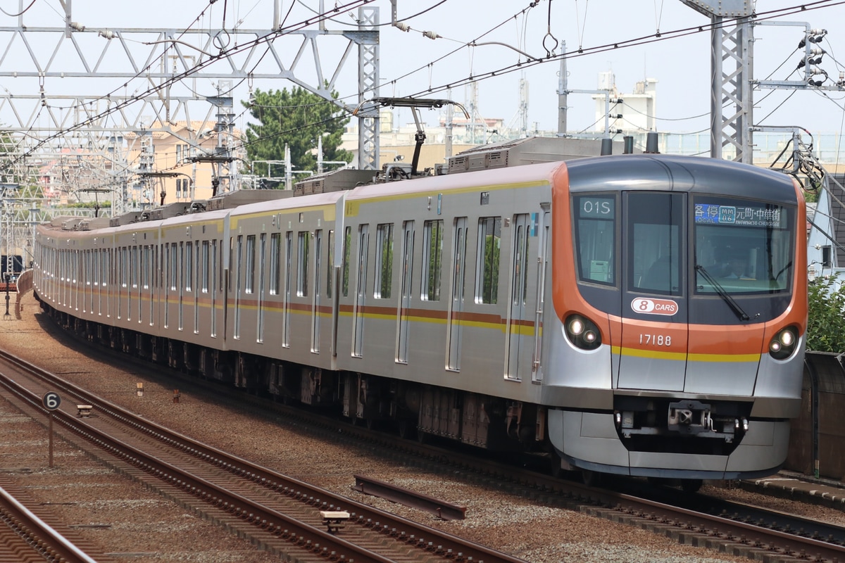 東京メトロ 和光検車区 17000系 17188F