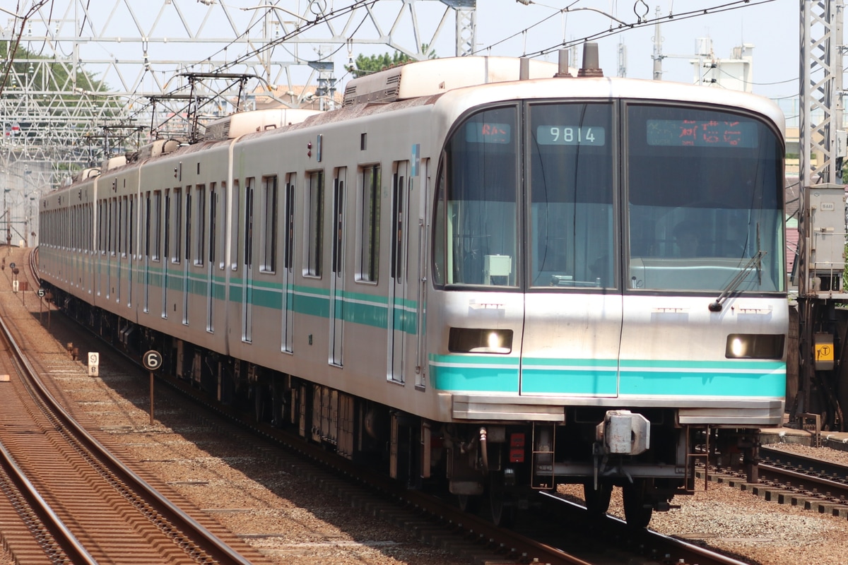 東京メトロ 王子検車区 9000系 9114F