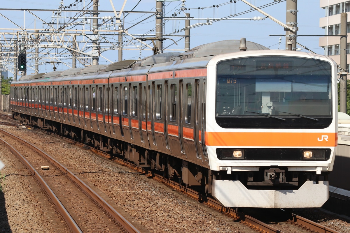 JR東日本 京葉車両センター 209系 M75編成