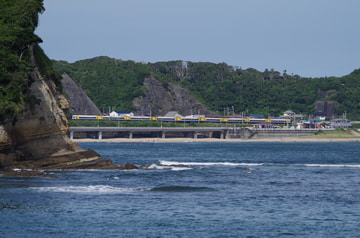 JR東日本 幕張車両センター本区 255系 マリBe-02編成