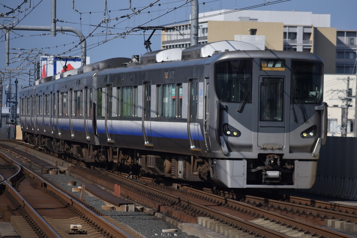 JR西日本 吹田総合車両所日根野支所 225系 HF402編成