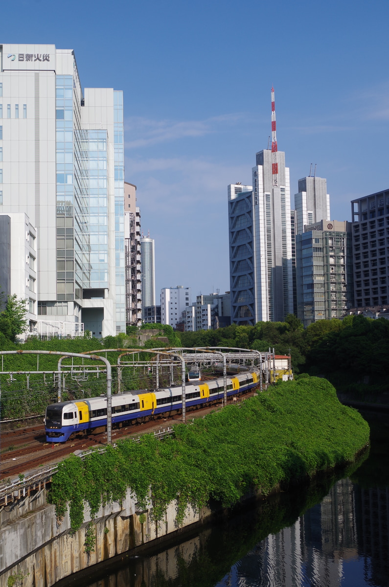 JR東日本 幕張車両センター本区 255系 マリBe-03編成