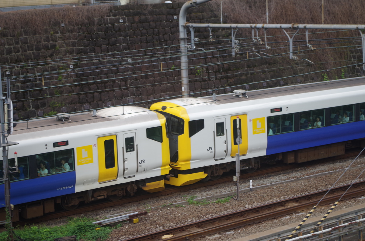 JR東日本 幕張車両センター本区 E257系 マリNB-02編成