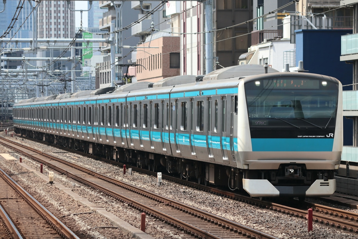 JR東日本 さいたま車両センター E233系 サイ124編成