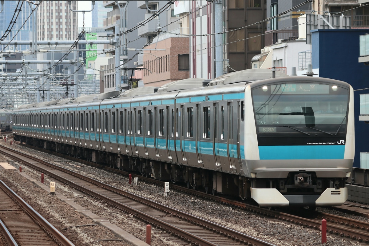 JR東日本 さいたま車両センター E233系 サイ109編成