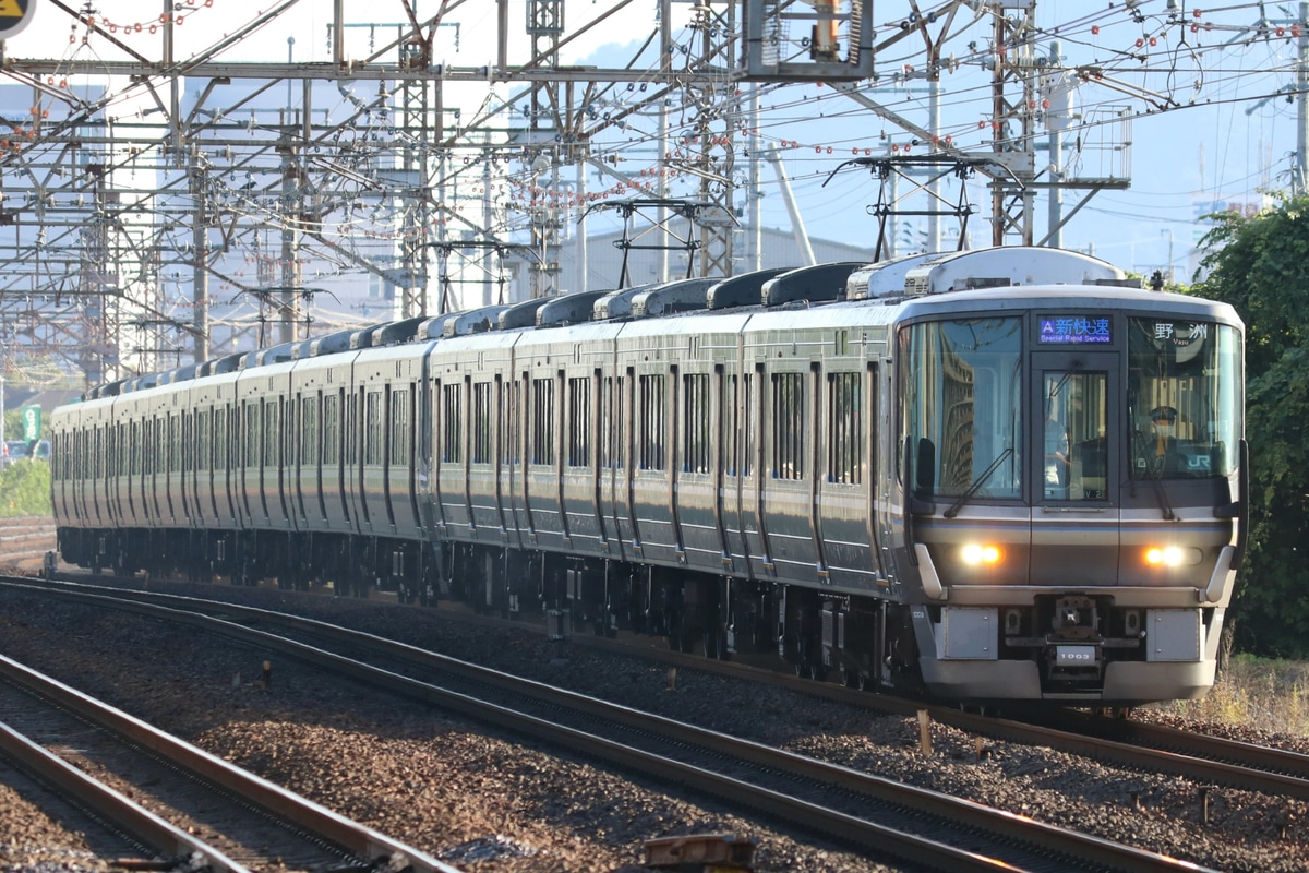 JR西日本 網干総合車両所本所 223系 ホシV2編成