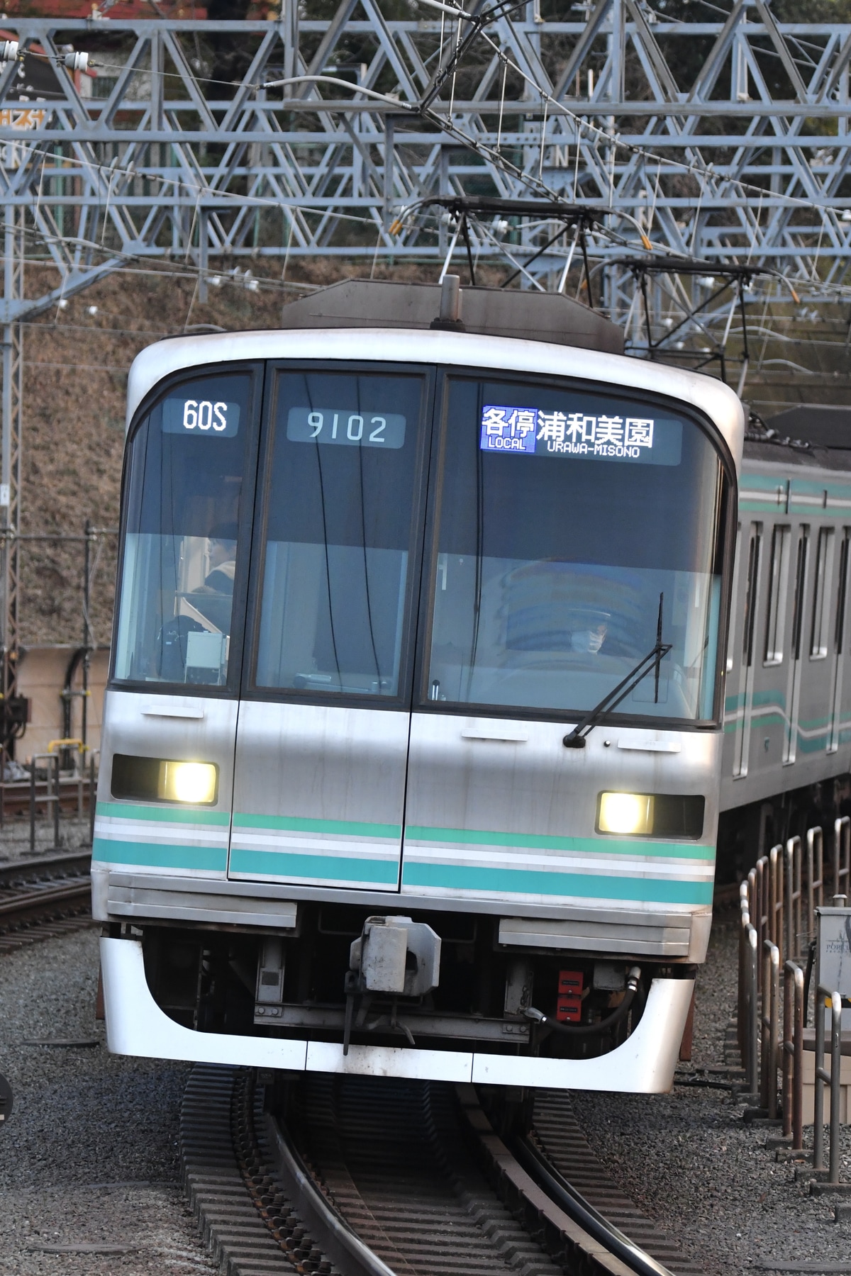 東京メトロ 王子検車区千住工場 9000系 9102F