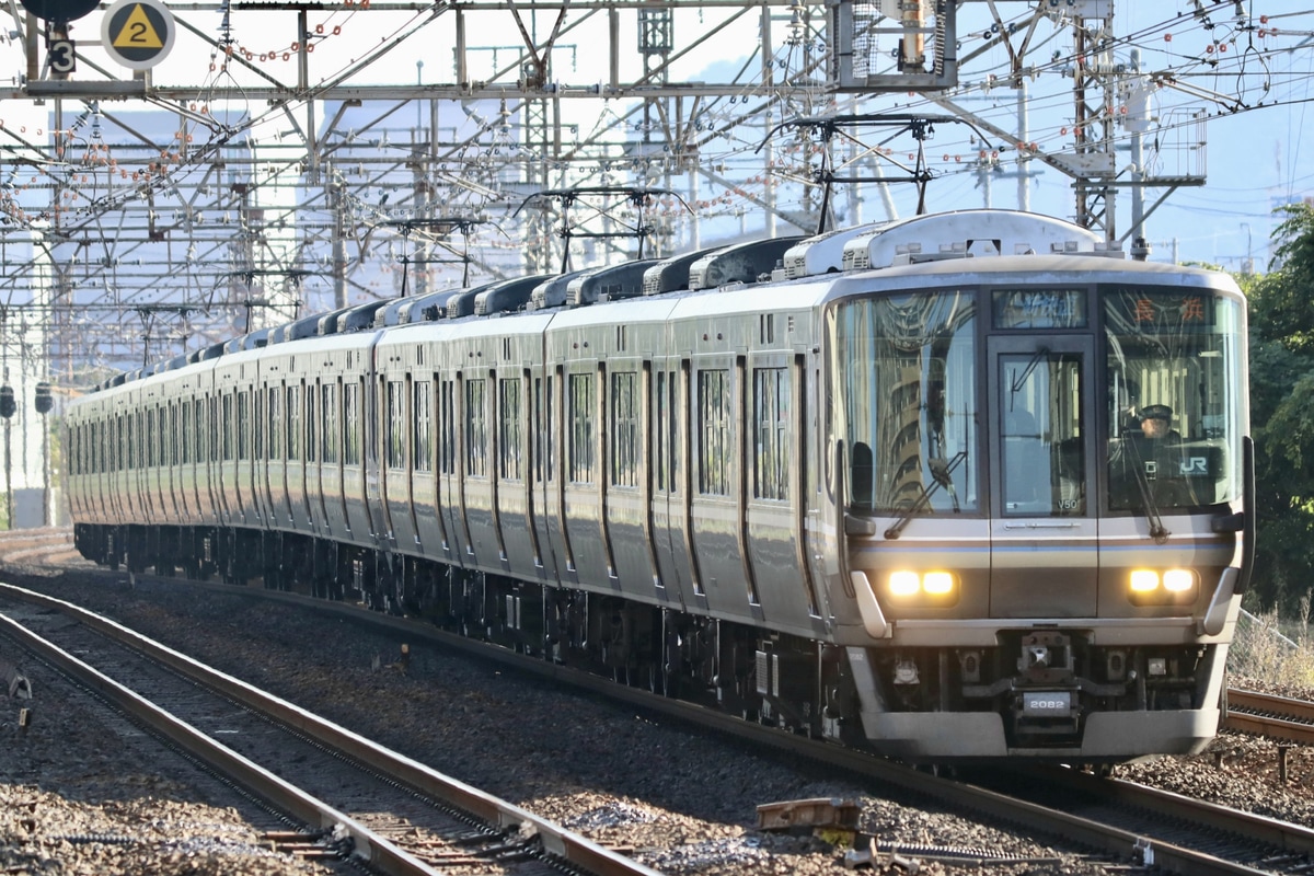 JR西日本 網干総合車両所本所 223系 ホシV50編成