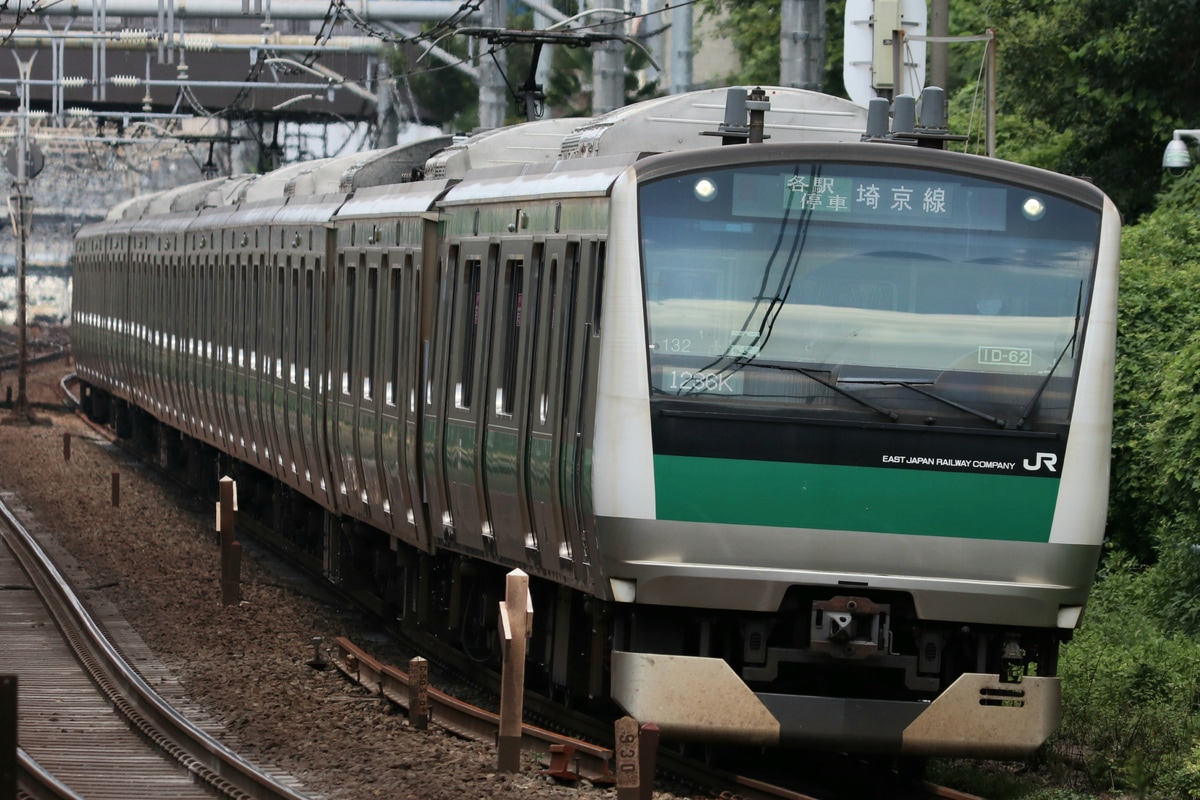 JR東日本 川越車両センター E233系 ハエ132編成