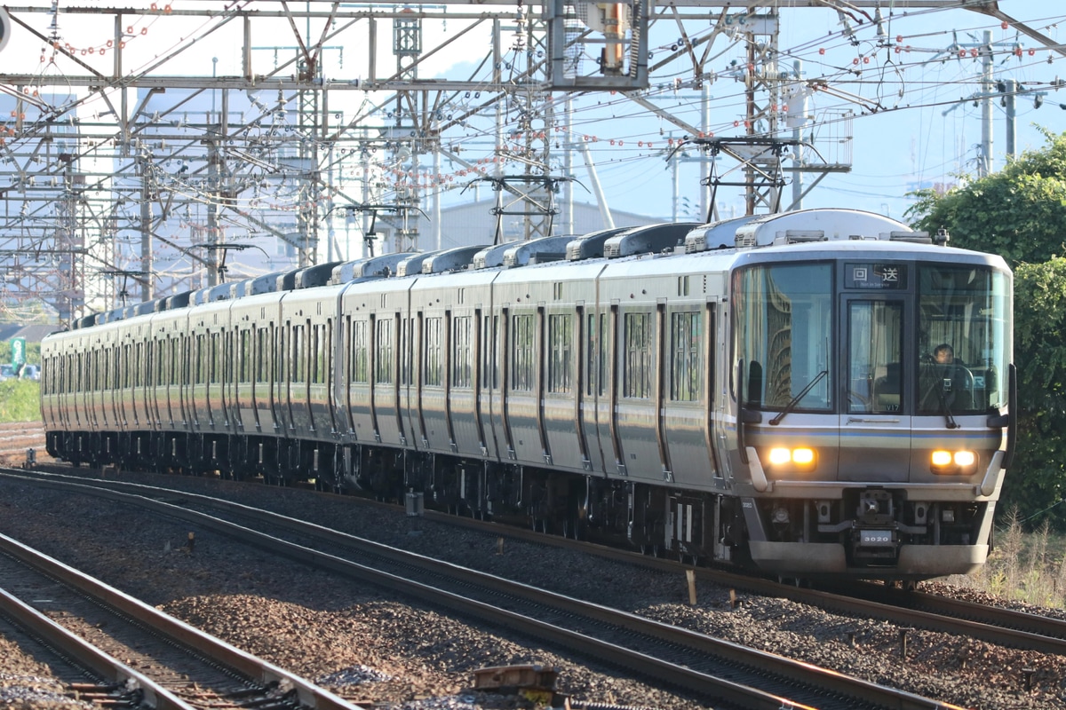 JR西日本 網干総合車両所本所 223系 ホシV17編成