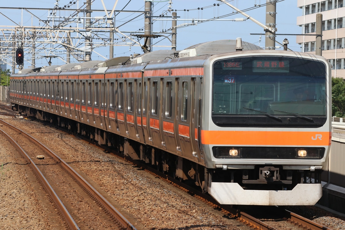 JR東日本 京葉車両センター E231系 MU37編成