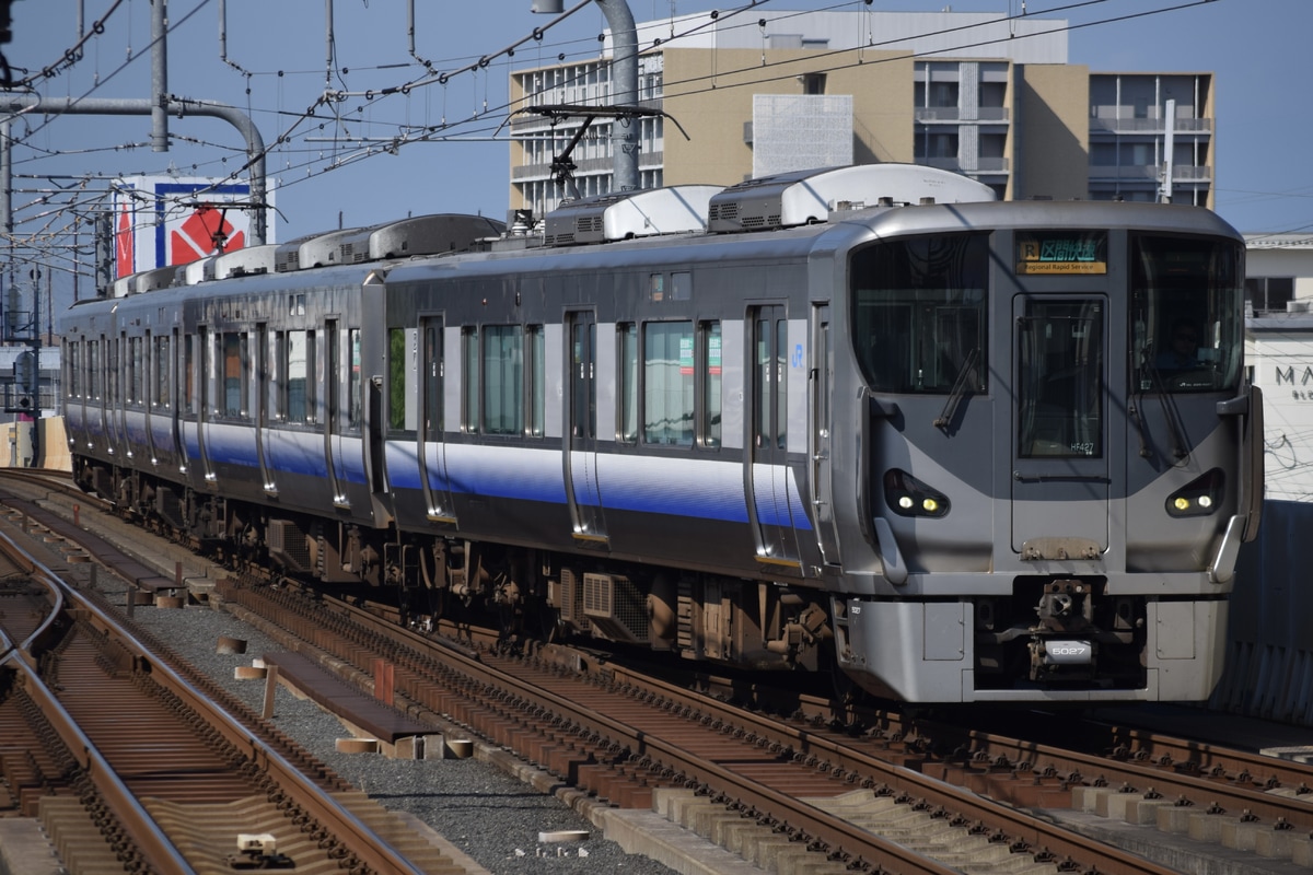 JR西日本 吹田総合車両所日根野支所 225系 HF427編成