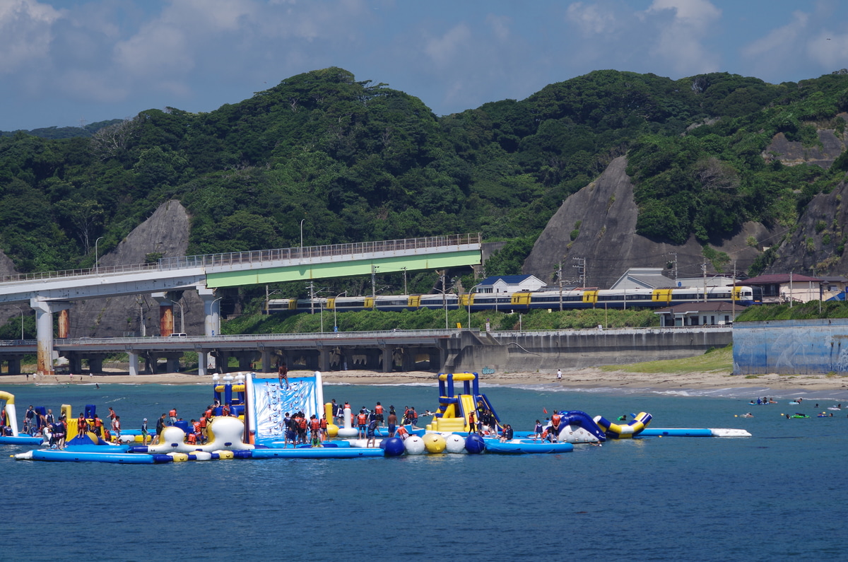 JR東日本 幕張車両センター本区 255系 マリBe-02編成