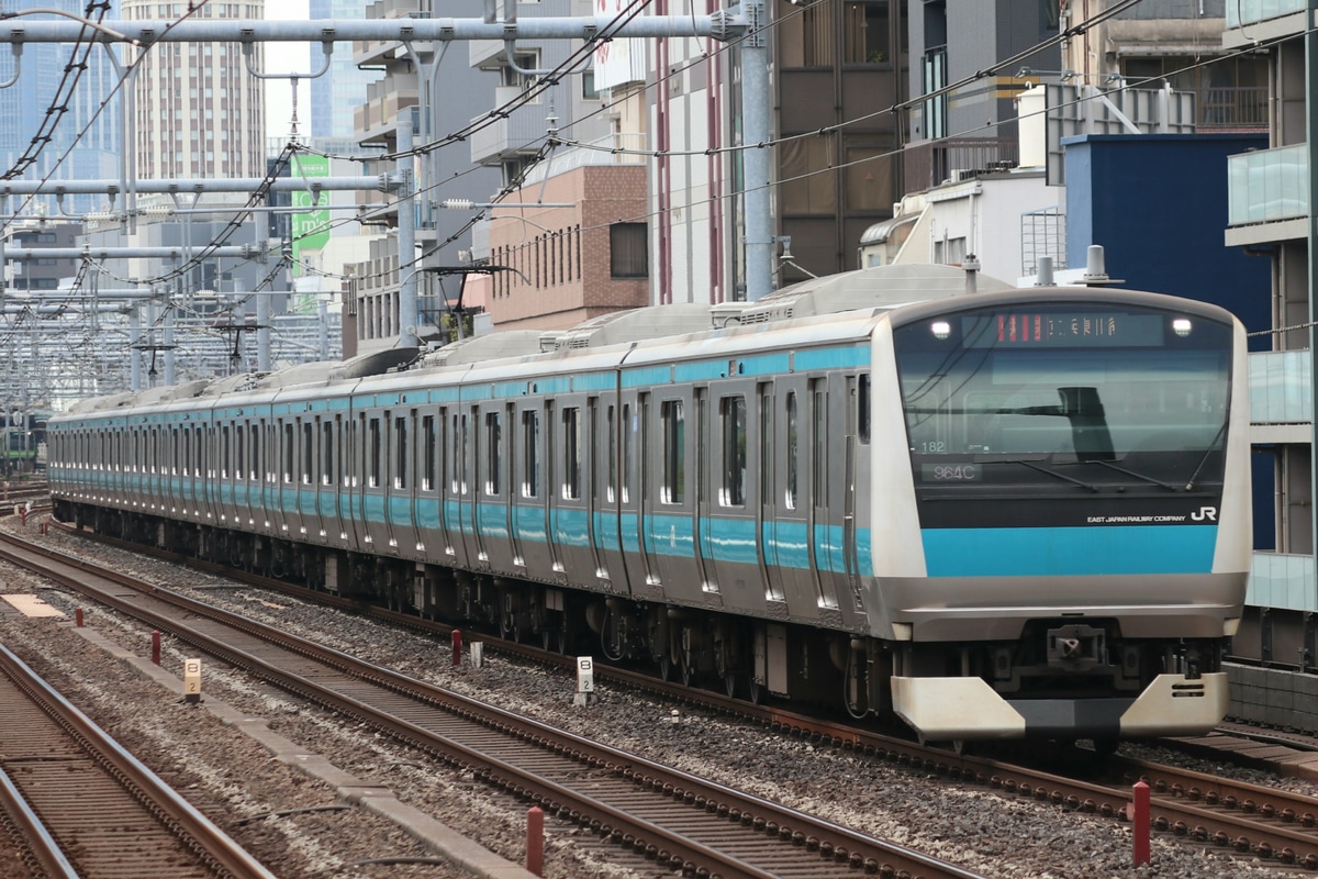 JR東日本 さいたま車両センター E233系 サイ182編成