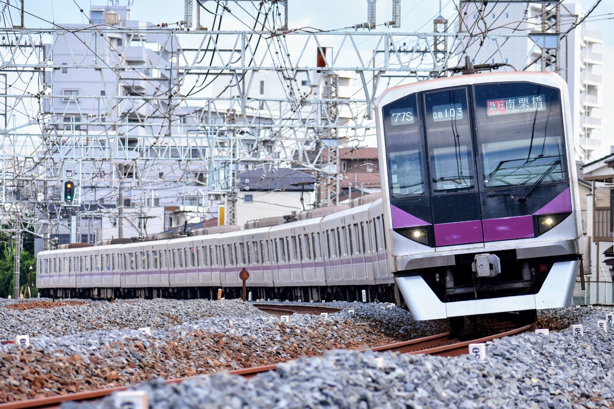 東京メトロ 鷺沼検車区 08系 08-103F