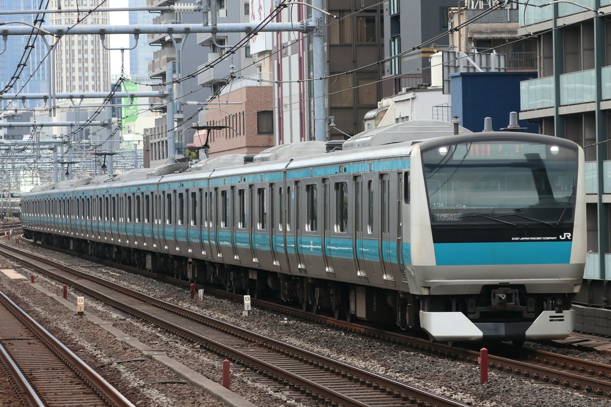 JR東日本 さいたま車両センター E233系 サイ154編成