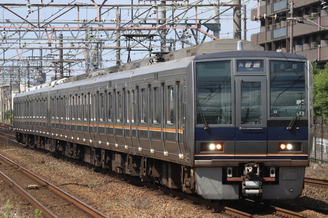 網干総合車両所明石支所207系H4編成を摂津富田駅で撮影した写真