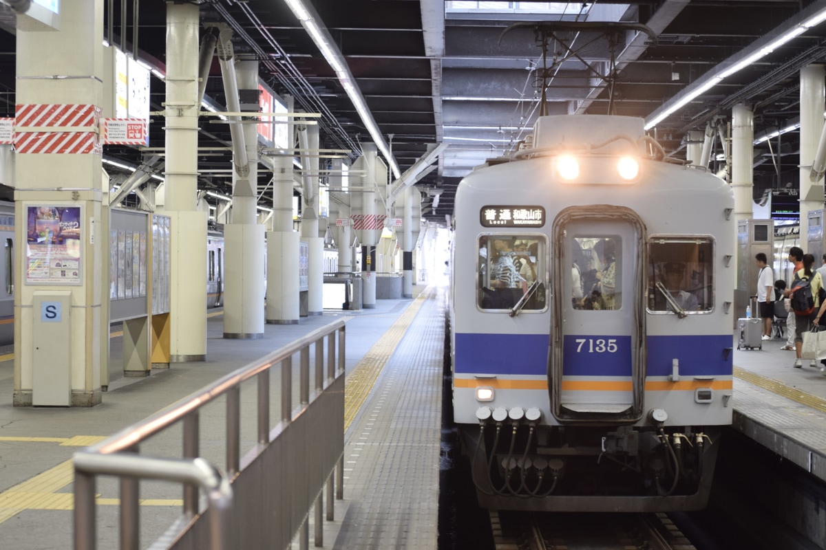 南海電気鉄道 住ノ江検車区 7100系 7135F