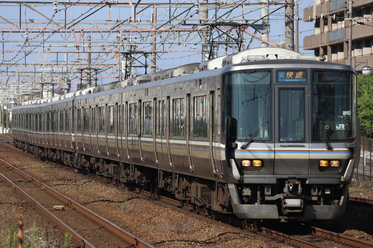 JR西日本 網干総合車両所本所 223系 ホシV31編成