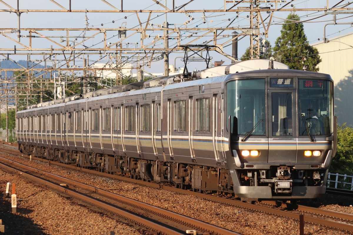 JR西日本 網干総合車両所本所 223系 ホシW6編成