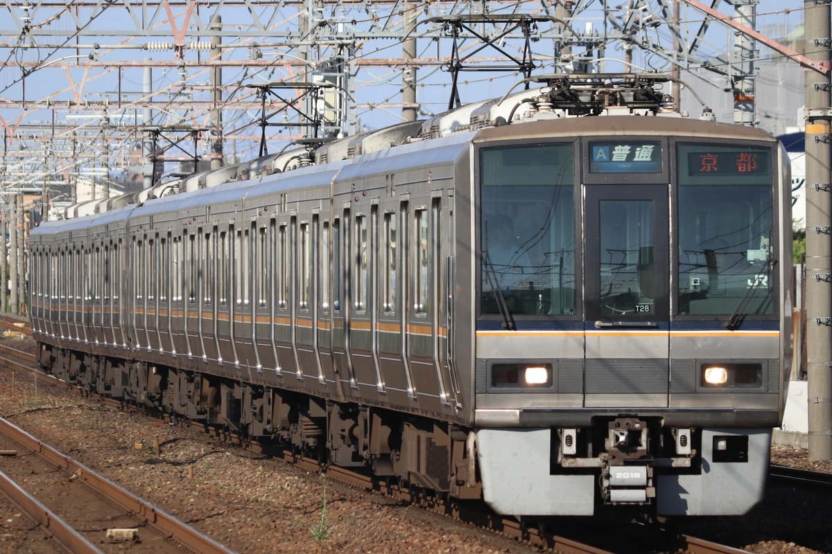 JR西日本 網干総合車両所明石支所 207系 T28編成