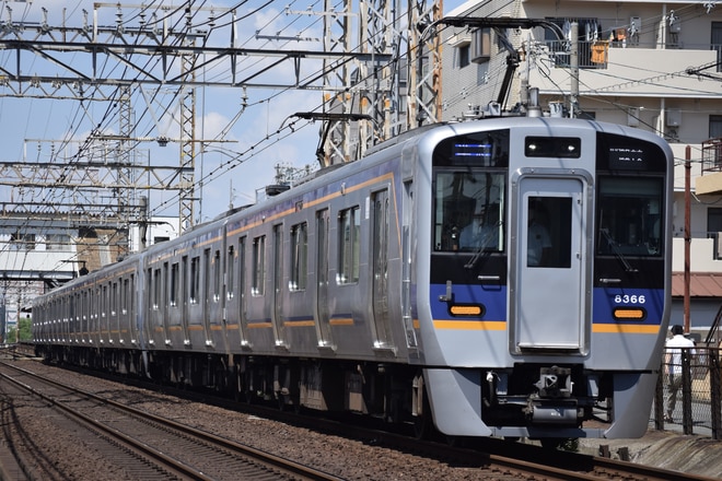 小原田検車区8300系8716Fを浅香山～堺東間で撮影した写真