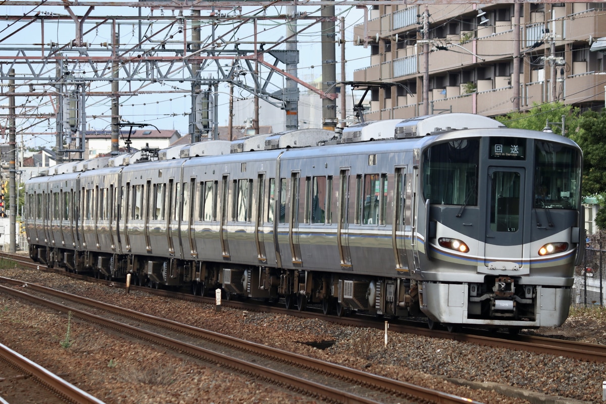 JR西日本 網干総合車両所本所 225系 ホシL11編成