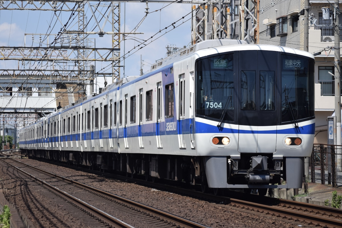 泉北高速鉄道 光明池車庫 7000系 7503F