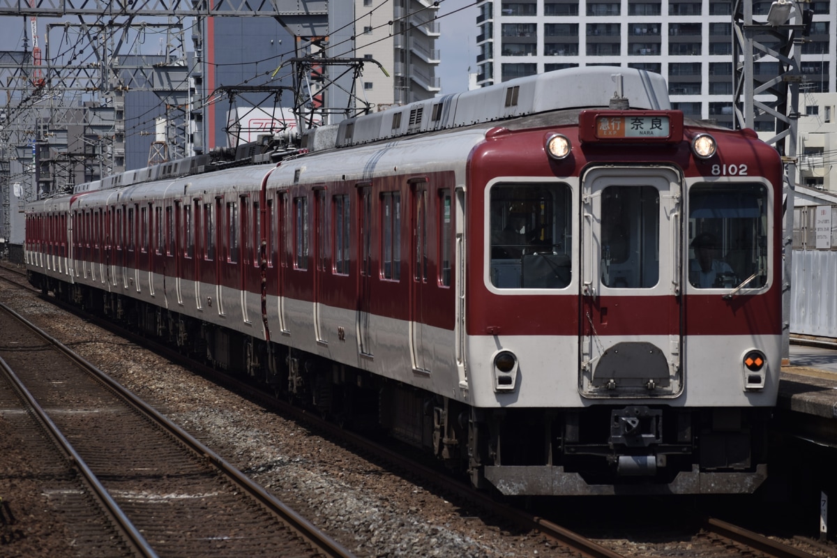 近畿日本鉄道 西大寺検車区 8600系 X52