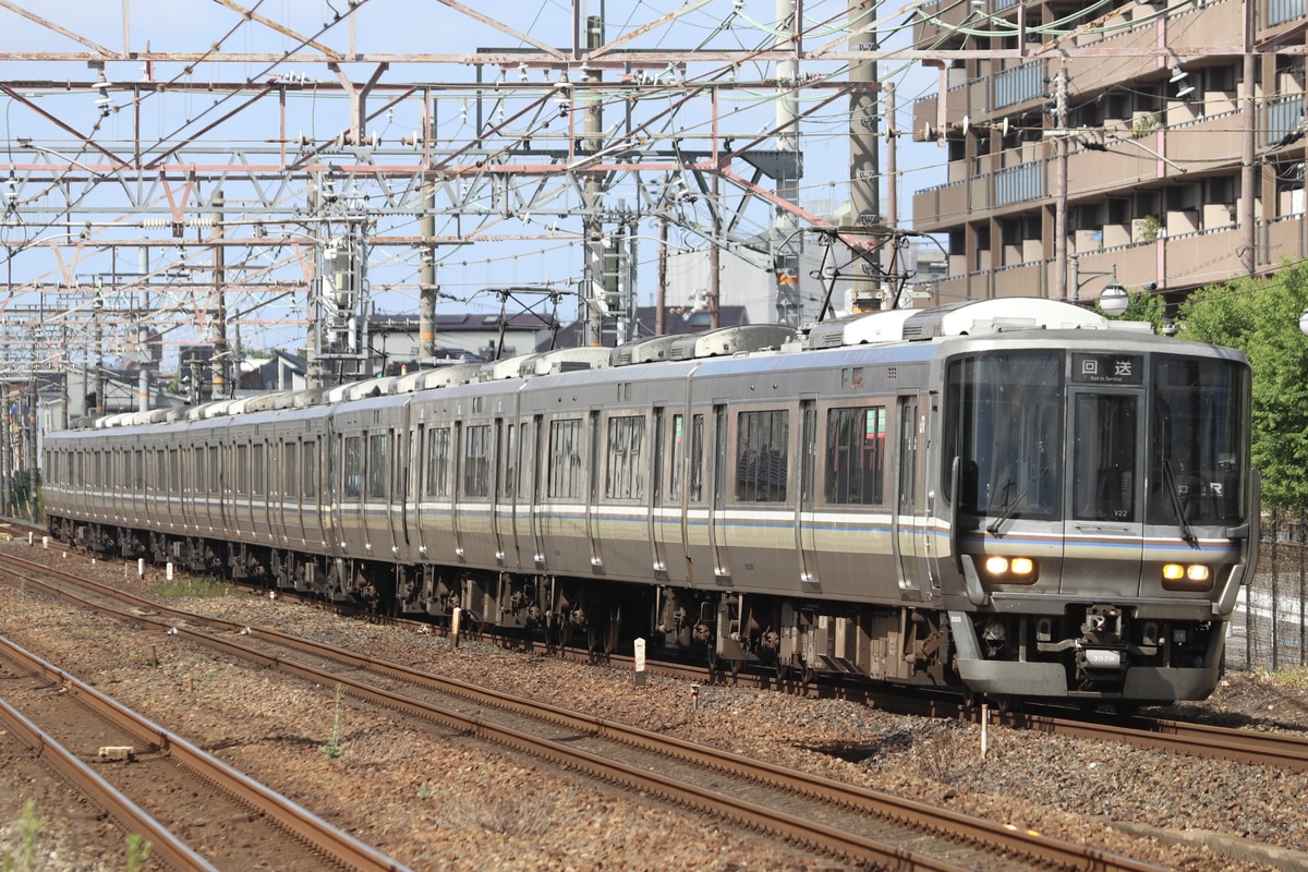 JR西日本 網干総合車両所本所 223系 ホシV22編成