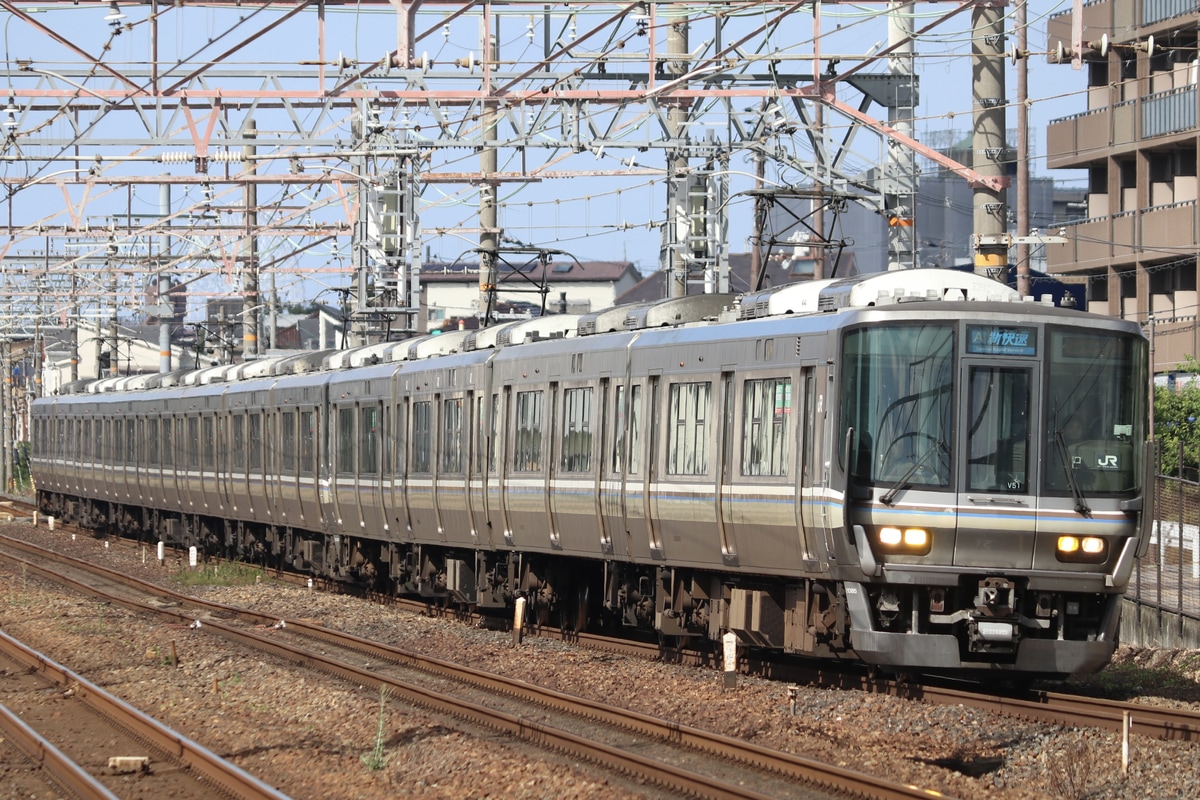 JR西日本 網干総合車両所本所 223系 ホシV51編成