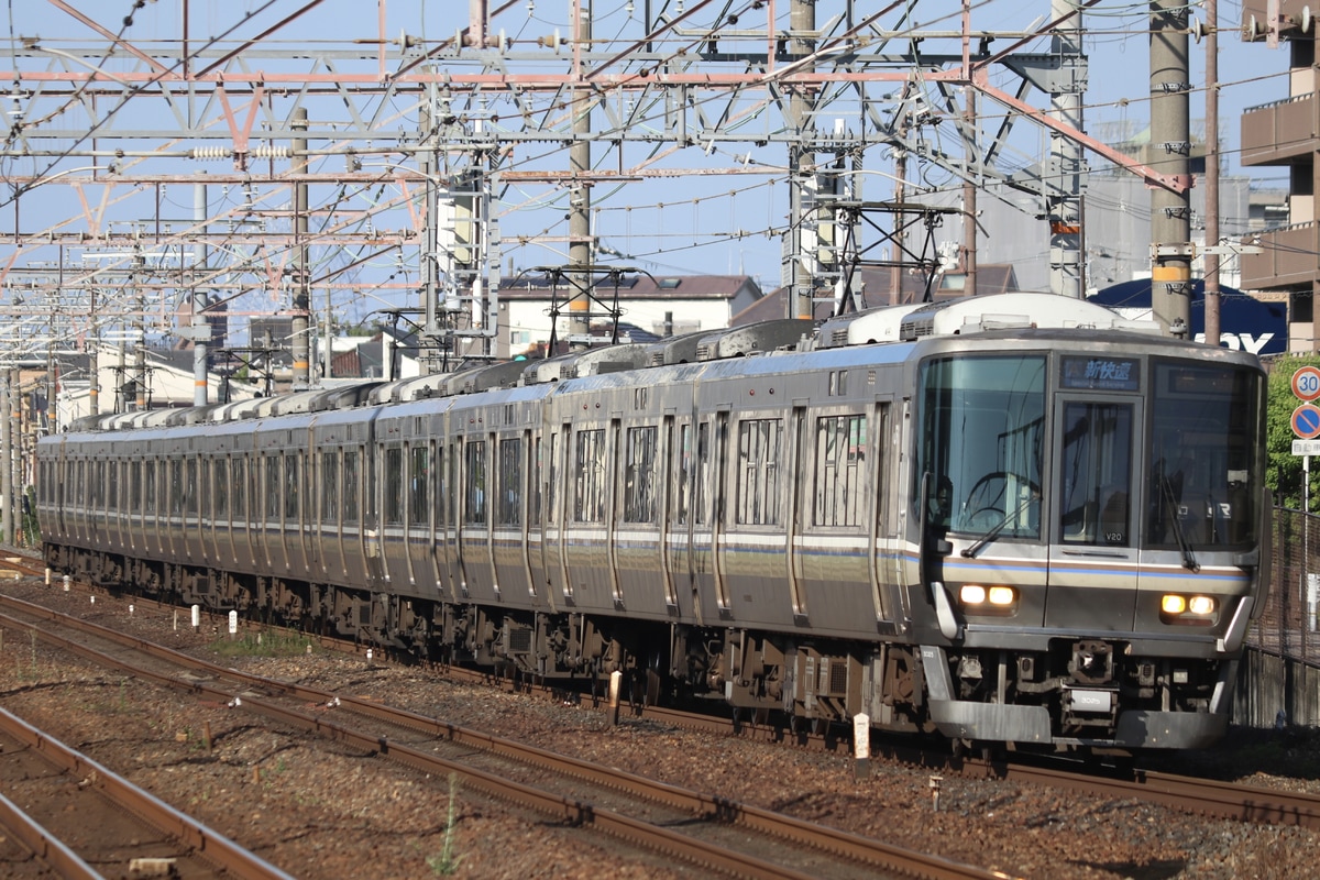 JR西日本 網干総合車両所本所 223系 ホシV20編成