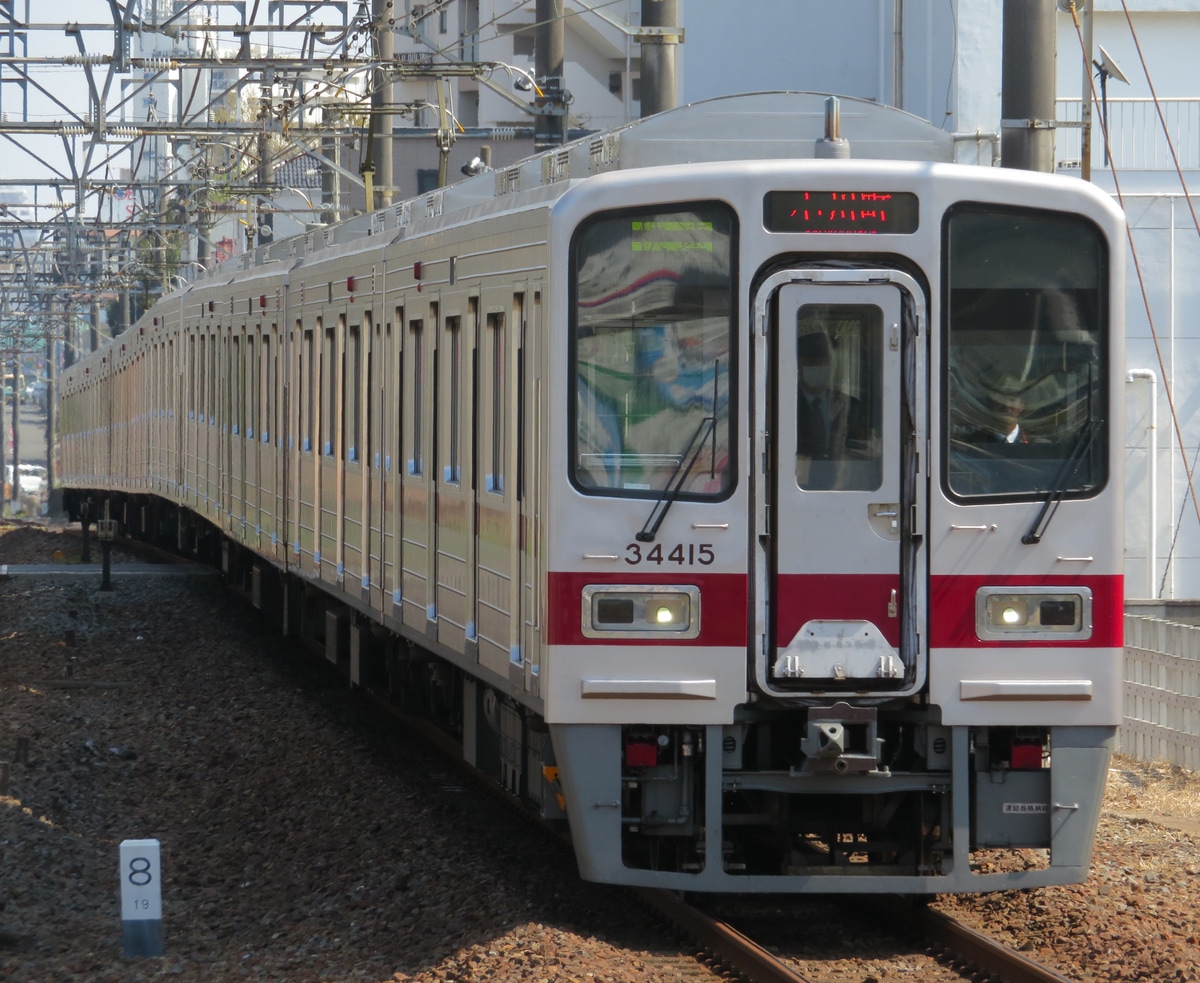 東武鉄道 森林公園検修区 30000系 31415F