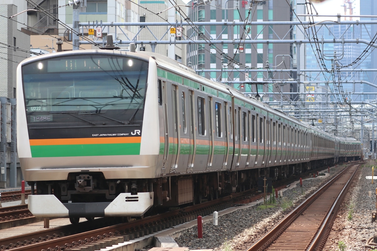 JR東日本 小山車両センター E233系 ヤマU222編成