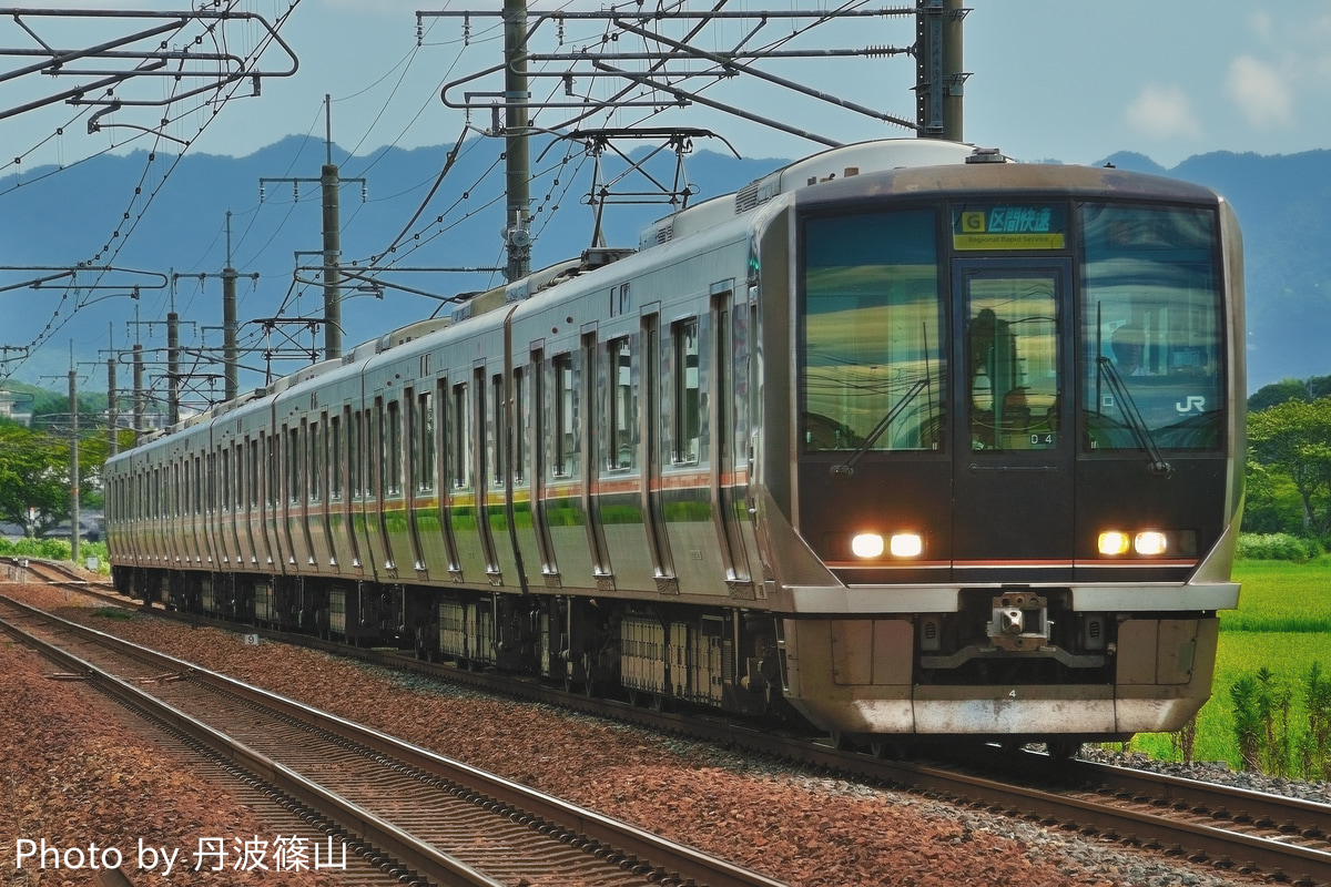 JR西日本 網干総合車両所明石支所 321系 D4編成