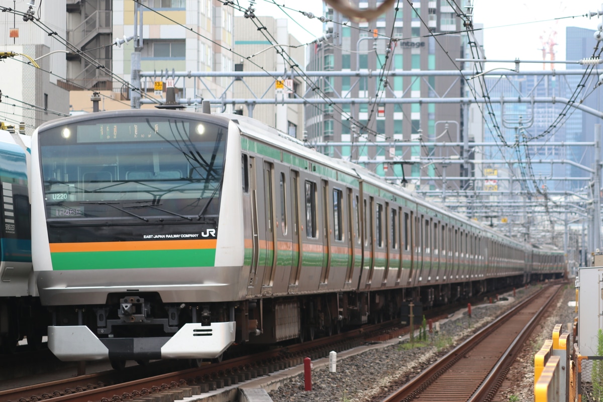 JR東日本 小山車両センター E233系 ヤマU220編成