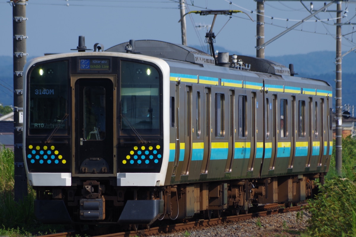 JR東日本 幕張車両センター本区 E131系 マリR10編成