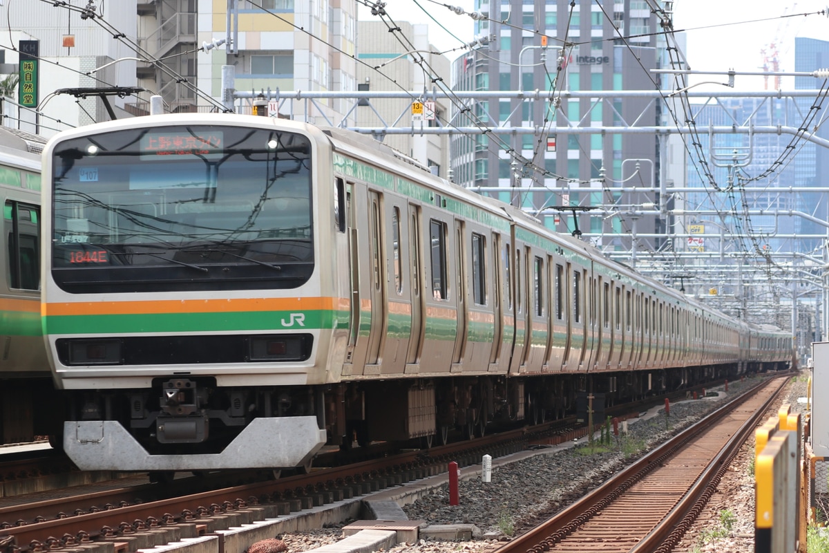 JR東日本 小山車両センター E231系 ヤマU107編成