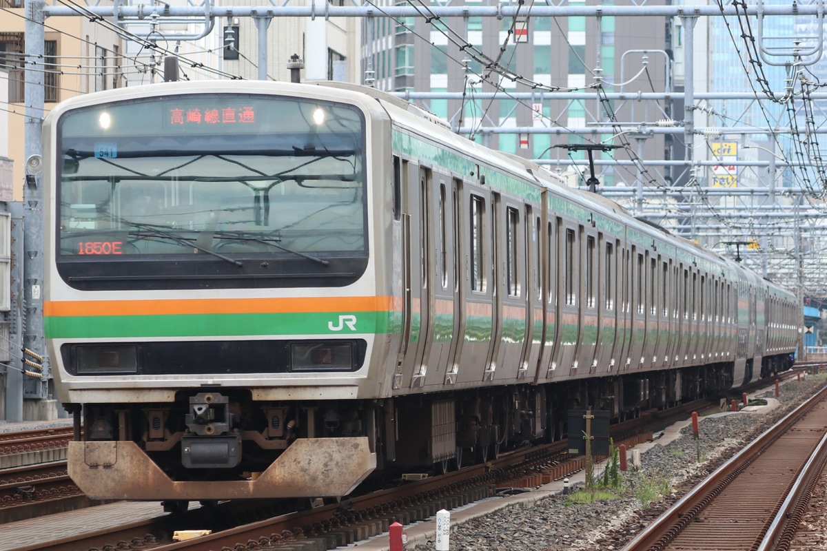 JR東日本 小山車両センター E231系 ヤマU541編成